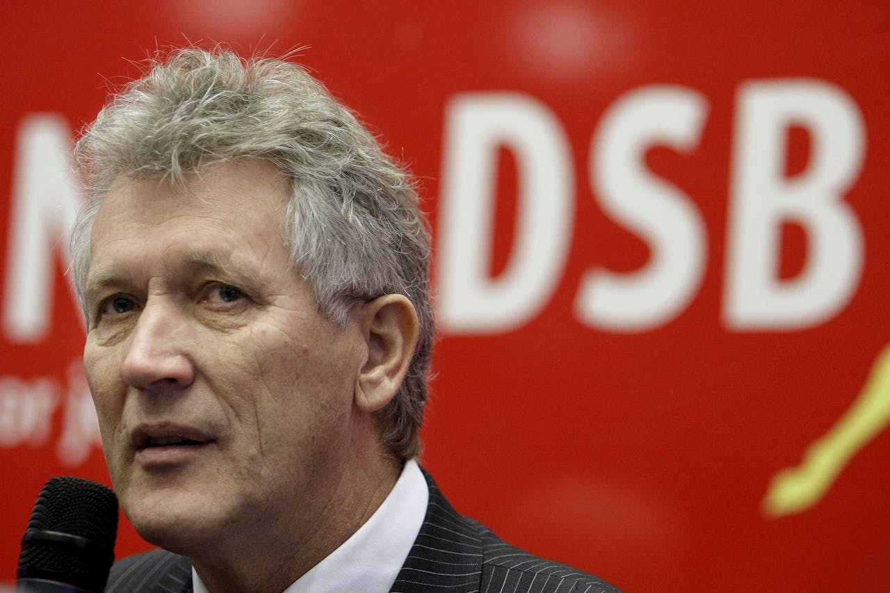 Oud-topman Dirk Scheringa van de omgevallen bank DSB
